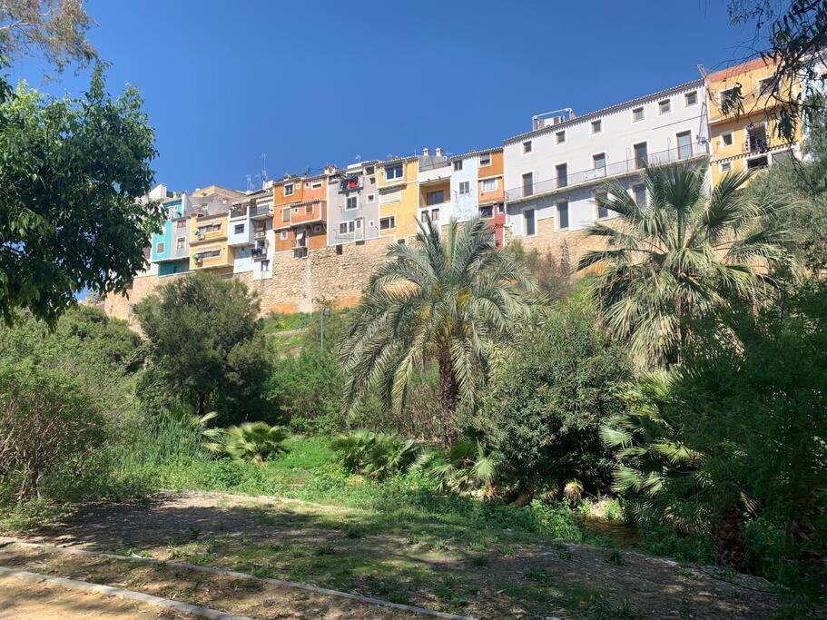 Preciosa Casa En Vilajoyosa Con Vistas Al Mar En Las Casas Colgantes Del Casco Antiguo فيياخويوسا المظهر الخارجي الصورة
